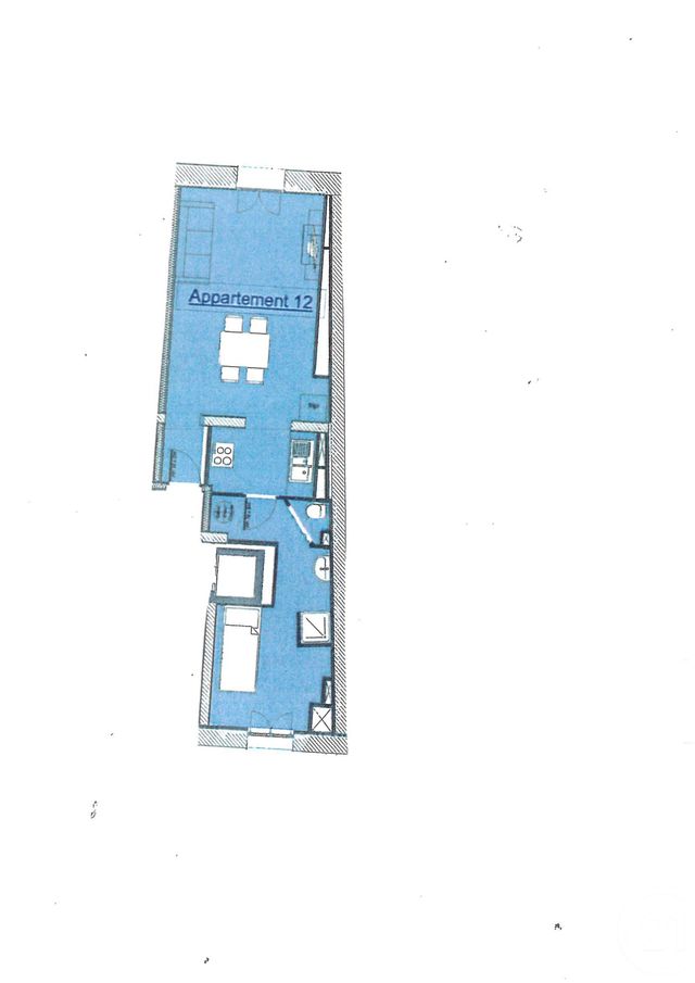 Appartement à vendre - 2 pièces - 34.04 m2 - BAGNOLES DE L ORNE NORMANDIE - 61 - BASSE-NORMANDIE - Century 21 Agence Pays D'Andaines