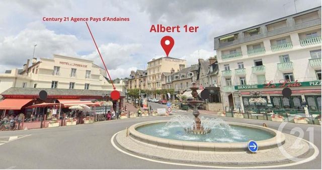 Appartement T2 à vendre - 2 pièces - 28.69 m2 - BAGNOLES DE L ORNE NORMANDIE - 61 - BASSE-NORMANDIE - Century 21 Agence Pays D'Andaines
